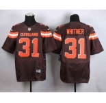 nike nfl jerseys cleveland browns #31 whitner brown[Elite][new style]