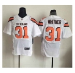nike nfl jerseys cleveland browns #31 whitner white[Elite][new style]