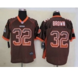 nike nfl jerseys cleveland browns #32 brown brown[Elite drift fashion]