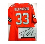 nike nfl jerseys cleveland browns #33 richardson orange[Elite signature]