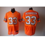 nike nfl jerseys cleveland browns #33 richardson orange[elite]