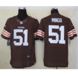 nike nfl jerseys cleveland browns #51 mingo brown[Elite]