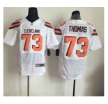 nike nfl jerseys cleveland browns #73 joe thomas white[Elite][new style]