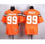 nike nfl jerseys cleveland browns #99 kruger orange[Elite][new style][kruger]