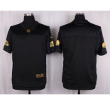 nike nfl jerseys cleveland browns blank black gold collection[Elite]