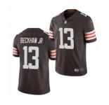 Cleveland Browns #13 Odell Beckham Jr Brown 2020 Vapor Limited Jersey