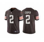 Cleveland Browns #2 Amari Cooper Brown Vapor Untouchable Limited Stitched Jersey