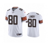 Cleveland Browns #80 Jarvis Landry White 2020 Vapor Limited Jersey