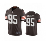 Cleveland Browns #95 Myles Garrett Brown 2020 Vapor Limited Jersey
