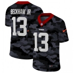 Men New Nike Cleveland Browns #13 Beckham jr  2020 Nike Camo Salute to Service Limited Jersey