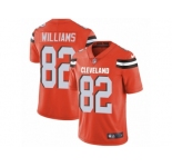 Men Nike Cleveland Browns #82 Kasen Williams Orange Alternate Vapor Untouchable Limited Player NFL Jersey