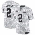 Men's Cleveland Browns #2 Amari Cooper 2024 F.U.S.E Arctic Camo Salute To Service Limited Stitched Football Jersey