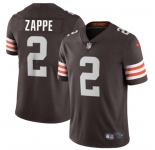 Men's Cleveland Browns #2 Bailey Zappe Brown Vapor Limited Stitched Football Jersey