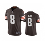 Men's Cleveland Browns #8 Kellen Mond Brown Vapor Untouchable Limited Stitched Jersey
