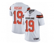 Men's Nike Cleveland Browns #19 Bernie Kosar Vapor Untouchable Limited White NFL Jersey