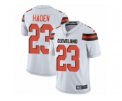 Men's Nike Cleveland Browns #23 Joe Haden Vapor Untouchable Limited White NFL Jersey