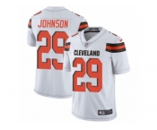 Men's Nike Cleveland Browns #29 Duke Johnson Vapor Untouchable Limited White NFL Jersey