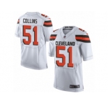 Men's Nike Cleveland Browns #51 Jamie Collins Limited White NFL Jersey