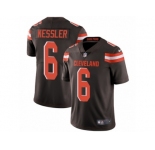 Men's Nike Cleveland Browns #6 Cody Kessler Vapor Untouchable Limited Brown Team Color NFL Jersey
