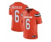 Men's Nike Cleveland Browns #6 Cody Kessler Vapor Untouchable Limited Orange Alternate NFL Jersey