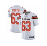 Men's Nike Cleveland Browns #63 Marcus Martin Vapor Untouchable Limited White NFL Jersey