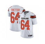 Men's Nike Cleveland Browns #64 JC Tretter Vapor Untouchable Limited White NFL Jersey