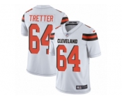 Men's Nike Cleveland Browns #64 JC Tretter Vapor Untouchable Limited White NFL Jersey