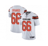 Men's Nike Cleveland Browns #66 Spencer Drango Vapor Untouchable Limited White NFL Jersey