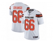 Men's Nike Cleveland Browns #66 Spencer Drango Vapor Untouchable Limited White NFL Jersey