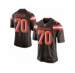 Men's Nike Cleveland Browns #70 Kevin Zeitler Limited Brown Team Color NFL Jersey
