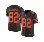 Men's Nike Cleveland Browns #82 Gary Barnidge Limited Brown Rush NFL Jersey