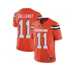 Nike Cleveland Browns #11 Antonio Callaway Orange Alternate Men Stitched NFL Vapor Untouchable Limited Jersey