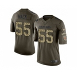 nike nfl jerseys cleveland browns #55 mack army green[nike Limited Salute To Service]