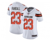 Women Nike Cleveland Browns #23 Damarious Randall White Stitched NFL Vapor Untouchable Limited Jersey