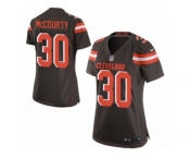 Women Nike Cleveland Browns #30 Jason McCourty Game Brown Team Color NFL Jersey