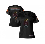 Women Nike Cleveland Browns #6 Baker Mayfield Black NFL Fashion Game Jersey