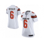 Women's Nike Cleveland Browns #6 Cody Kessler Limited White NFL Jersey