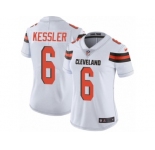 Women's Nike Cleveland Browns #6 Cody Kessler Vapor Untouchable Limited White NFL Jersey