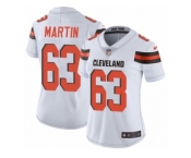 Women's Nike Cleveland Browns #63 Marcus Martin Vapor Untouchable Limited White NFL Jersey