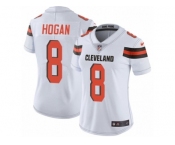 Women's Nike Cleveland Browns #8 Kevin Hogan Vapor Untouchable Limited White NFL Jersey
