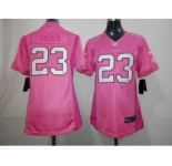 nike women nfl jerseys cleveland browns #23 haden pink[nike love]