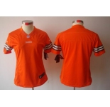 nike women nfl jerseys cleveland browns blank orange[nike limited]