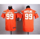nike youth nfl jerseys cleveland browns #99 kruger orange[nike][new style][kruger]