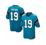 Men Nike Carolina Panthers #19 Russell Shepard Game Blue Alternate NFL Jersey