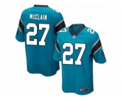 Men's Nike Carolina Panthers #27 Robert McClain Game Blue Alternate NFL Jersey