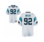 Men's Nike Carolina Panthers #92 Vernon Butler Game White NFL Jersey