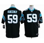 nike nfl jerseys carolina panthers #59 kuechly black[game]