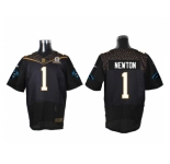 2016 PRO BOWL Nike Carolina Panthers #1 Cam Newton black jerseys(Elite)