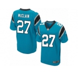 Men's Nike Carolina Panthers #27 Robert McClain Elite Blue Alternate NFL Jersey