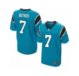 Men's Nike Carolina Panthers #7 Harrison Butker Elite Blue Alternate NFL Jersey